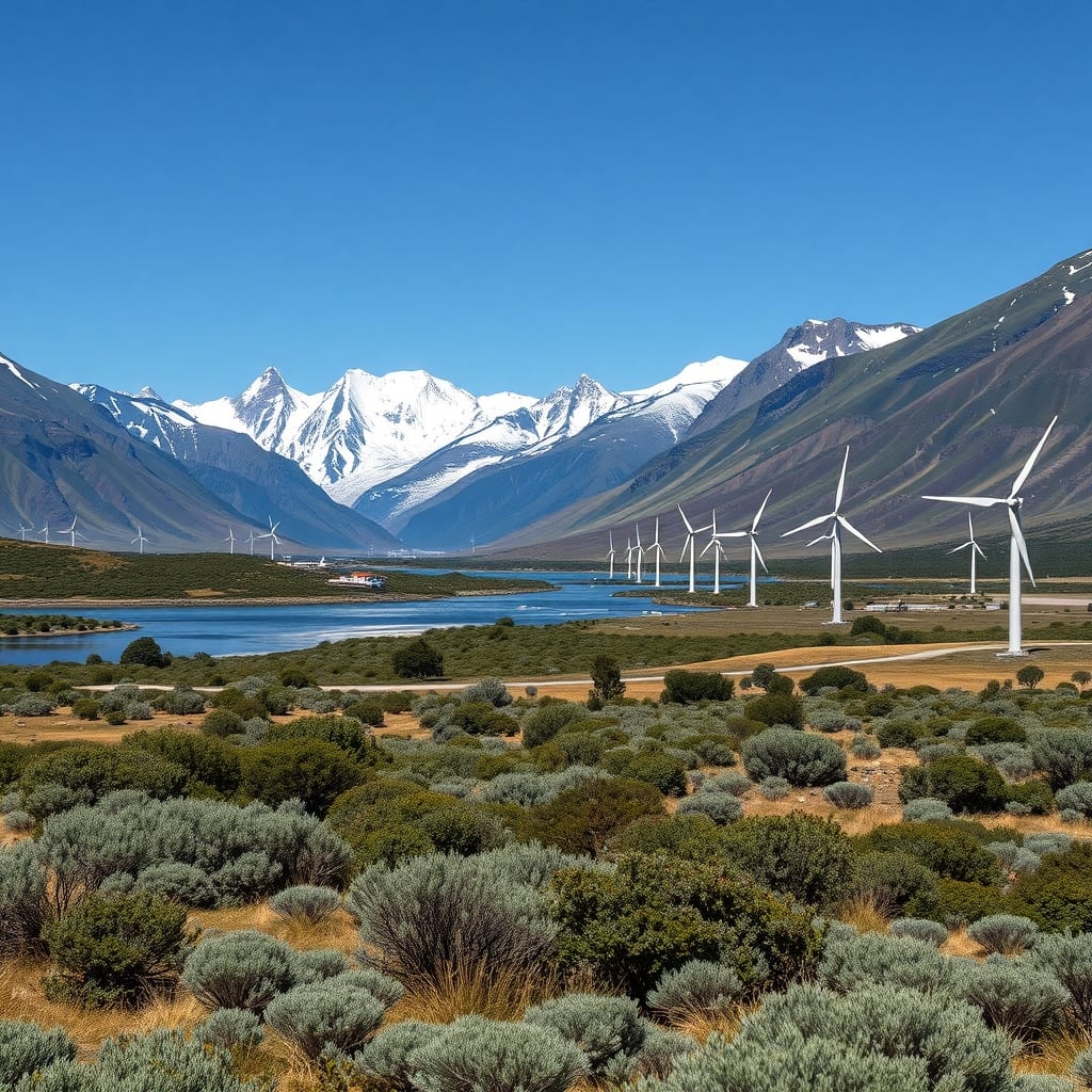 Los parques eólicos de la Patagonia son los más productivos